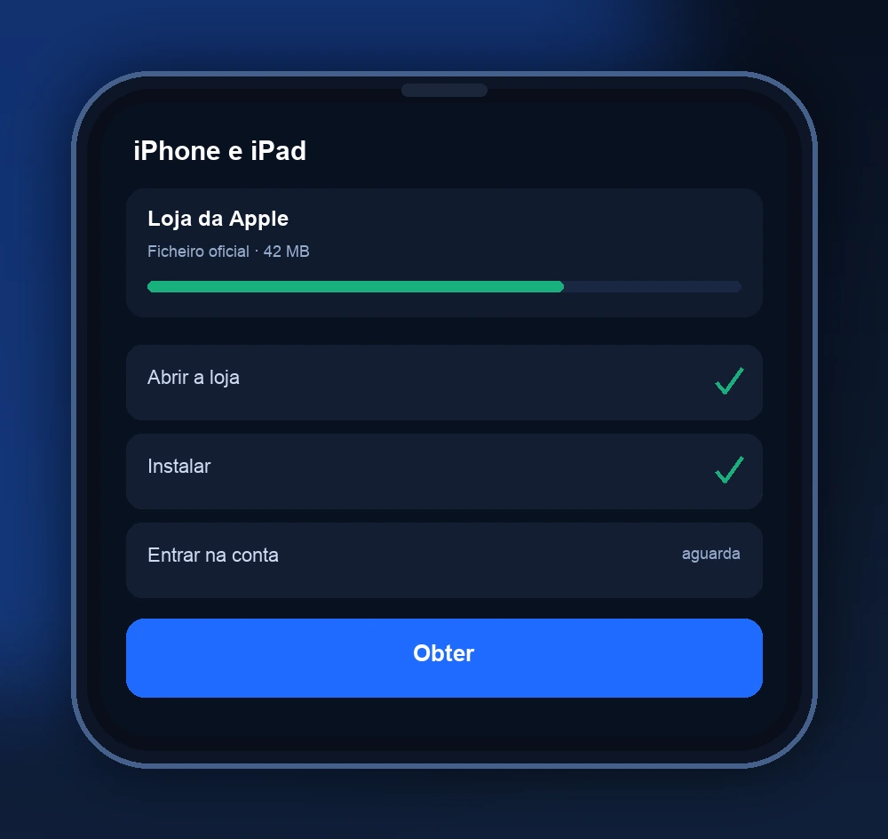 Aplicativo para iPhone e iPad — imagem 1