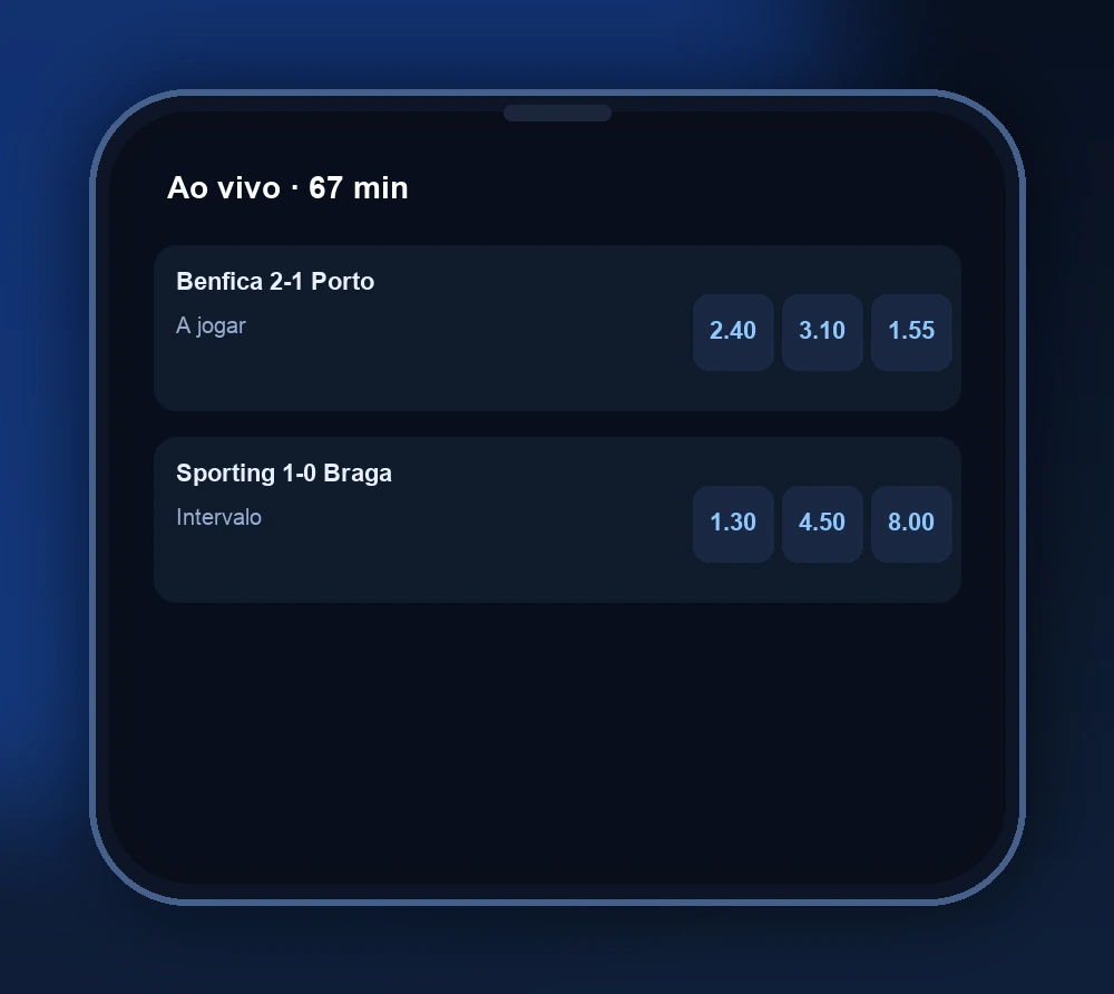 Apostas ao vivo: como mudam as quotas — imagem 1