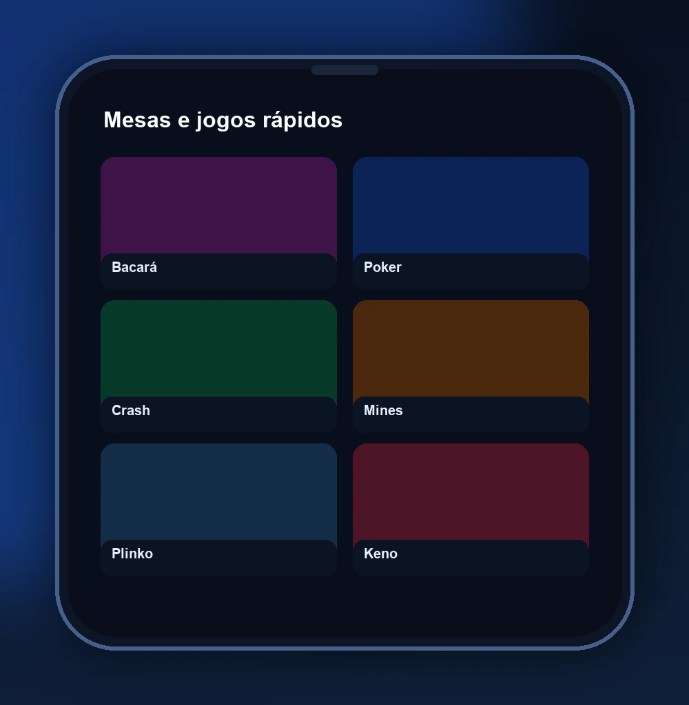 Outros jogos: mesas e formatos rápidos — imagem 1
