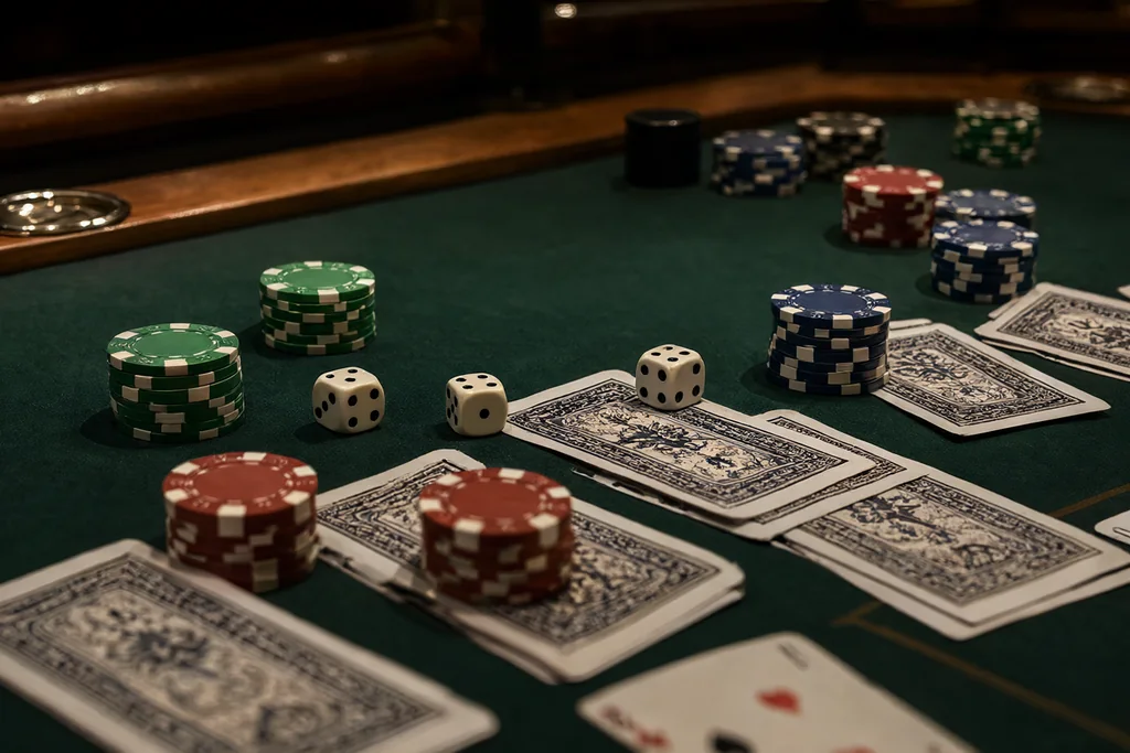 Outros jogos: mesas e formatos rápidos